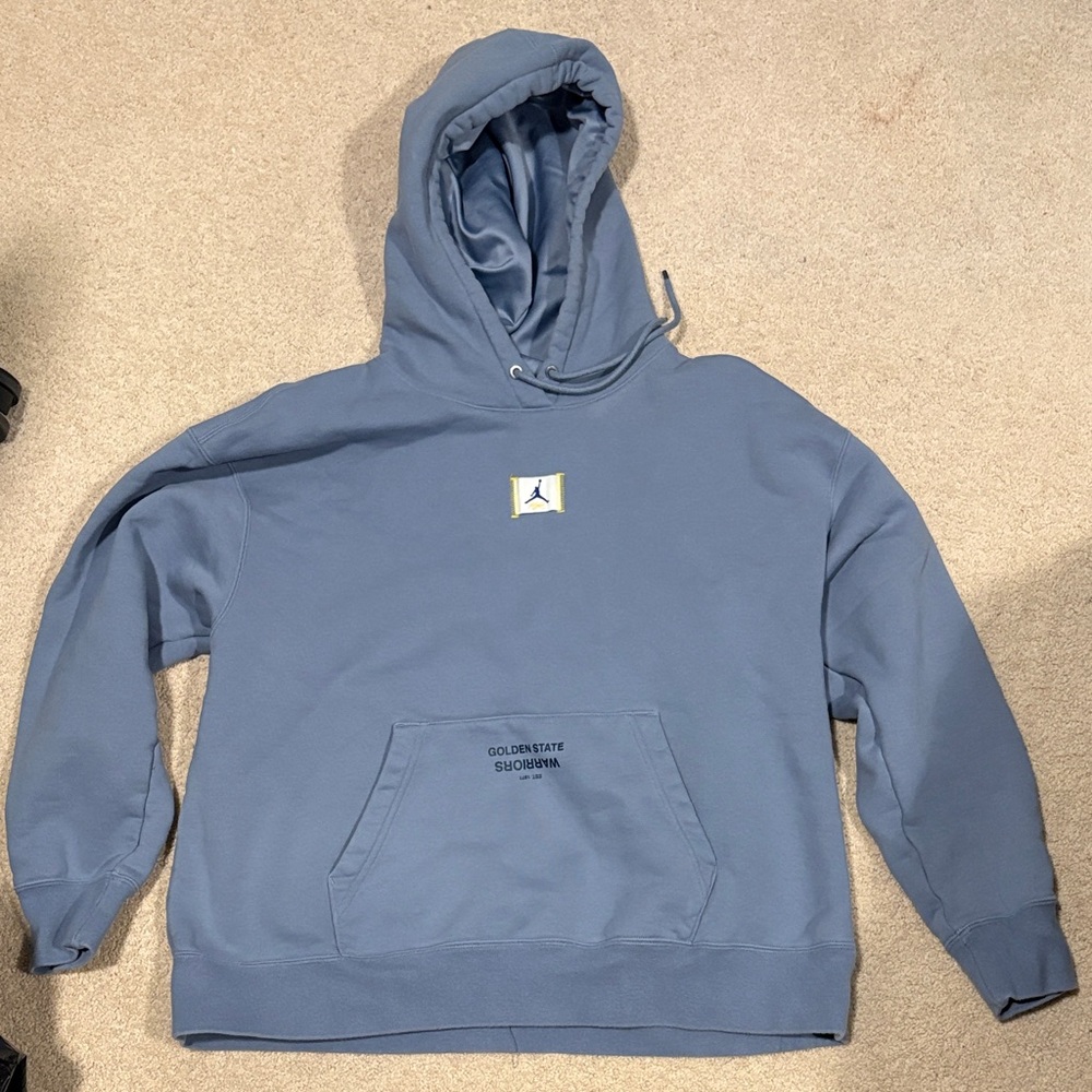 Nike NBA Golden State Warriors men’s large blue hoodie